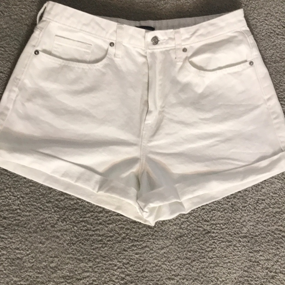 White shorts